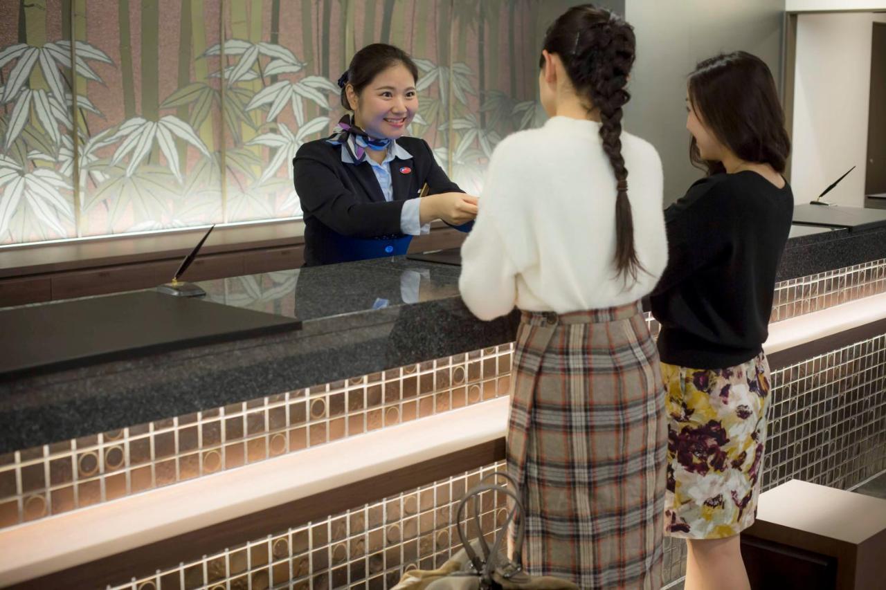 Hot Spring Osaka Hinode Hotel Nipponbashi Exterior foto